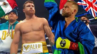 Canelo Alvarez (Mexico) vs Billy Joe Saunders (England) - BOXING FIGHT, KNOCKOUT - HD