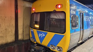 Alstom Comeng from Flinders Street to Moorabin