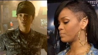 euronews cinema - Rihanna onboard Peter Berg's Battleship