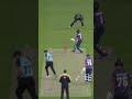 Sean Abbott takes 5/18 in the London Derby at Lord's