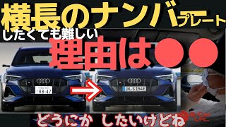 海外のような ナンバープレートにならないか？　簡単ではない理由はあの仕組み！　【五味やすたか 切り抜き】