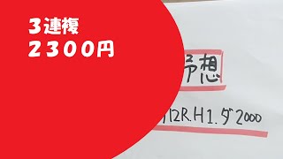 【地方競馬予想】道営記念 H1(11月10日門別12R)予想