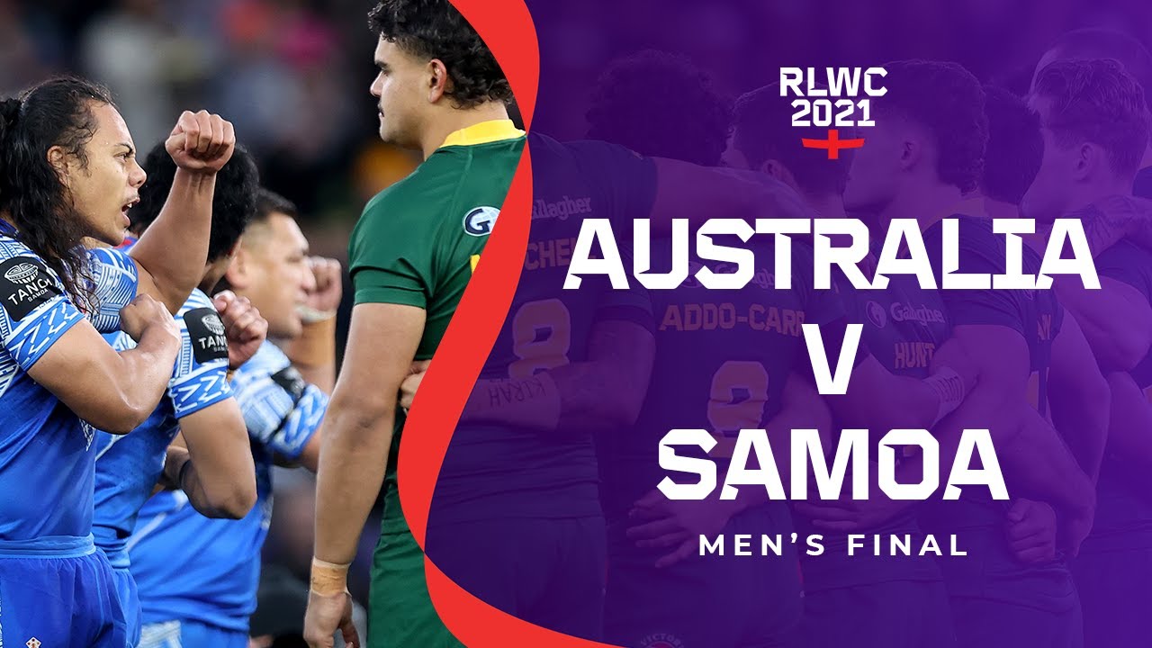 Australia meet Samoa in Rugby League World Cup final | Cazoo RLWC2021 Match Highlights