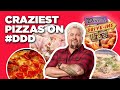 Top 15 Craziest Pizzas on #DDD with Guy Fieri | Diners, Drive-Ins and Dives | Food Network