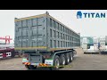 2025 New 4 Axle 100 Ton Dump Truck for Sale - TITAN VEHICLE