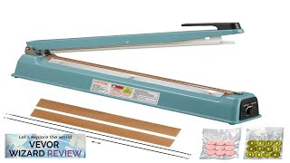 VEVOR Impulse Sealer 16 inch Manual Heat Seal Machine with Adjustable Heating Review