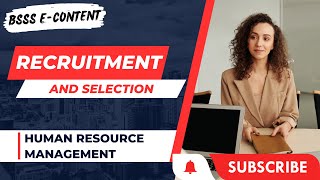 Recruitment and Selection Process in Human Resource Management