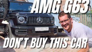 Mercedes AMG G63 - 5 Reasons not to buy a G Wagon 2020