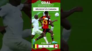 Belgium vs Canada Goals Moment FIFA WorldCup 2022 | Hai Sports #fifaworldcup2022  #football