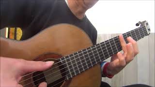 Amiga Miguel Bosé cover guitarra fingerstyle