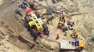 LEGO Dam Breach - Mine Site Construction