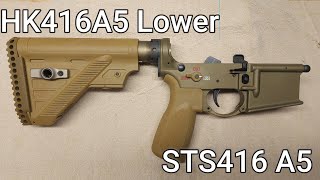 HK416 A5 Build: STS Lower Essential Parts