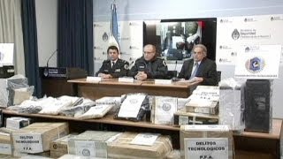 Argentine police smash a global paedophile ring