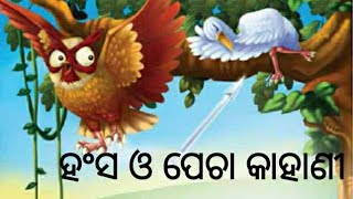 ହଂସ ଓ ପେଚା କାହାଣୀ|Jivana Darpana|swan and owl story|ulu aur hans ki kahani|odia gapa|