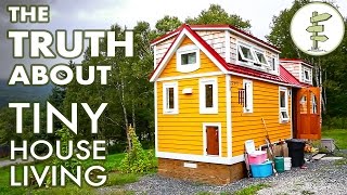 Challenges \u0026 Benefits of Tiny House Living - Couple Shares Experience