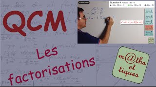 QCM : Les factorisations - Seconde