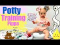 potty training reborn toddler pippa 🚽🧻 roleplay video reborn babydolls dolls