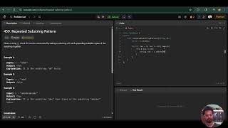 LeetCode 459 - Repeated Substring Pattern | String C++ Solution | Easy DSA Interview Question