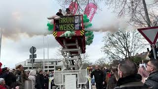 Rosenmontagsumzug Böblingen 2024 - Grün-Weiss Böblingen e.V. Teil 1, 4K HDR uncut