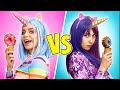 Makanan Unicorn Baik VS Makanan Unicorn Jahat | Siapa Pemenangnya?