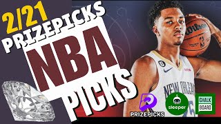 NBA PRIZEPICKS | CHALKBOARD | SLEEPER | PROP PICKS | FRIDAY | 2/21/2025 | NBA BETTING | BET PROPS