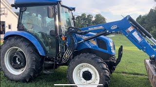 WR Long third function with c-flow kit for lane shark overview on New Holland Workmaster 75