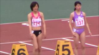 第65回大阪学生陸上競技選手権大会　女子100ｍH決勝