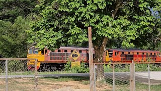 รถไฟบรรทุกน้ำมันใส เปิดคันเร่งลั่นป่า