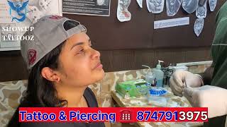 Nose Piercing Procedure | Septum Piercing for girls