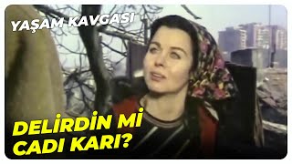 Bizimki Alman Karısı ile Oturuyormuş! | Yaşam Kavgası - Fatma Girik Eski Türk Filmi