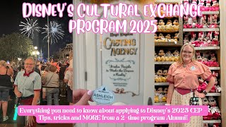 DISNEY'S 2025 CULTURAL EXCHANGE PROGRAM! | How to Apply, Resume & Cover Letter Tips, and MORE!