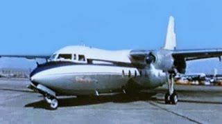 Fokker F.27 Friendship Promo Film - 1957