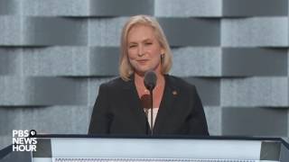 Watch Sen. Kirsten Gillibrand’s full speech at the 2016 Democratic National Convention