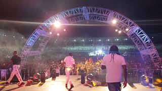 Joh Makini & Weusi performing live in Uhuru national stadium  dar es salaam Tanz