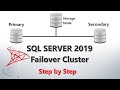 How to Configure MS SQL Failover Cluster in MS SQL Server 2019 - Step by Step