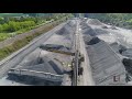 la carrière lafarge de givet vue du ciel