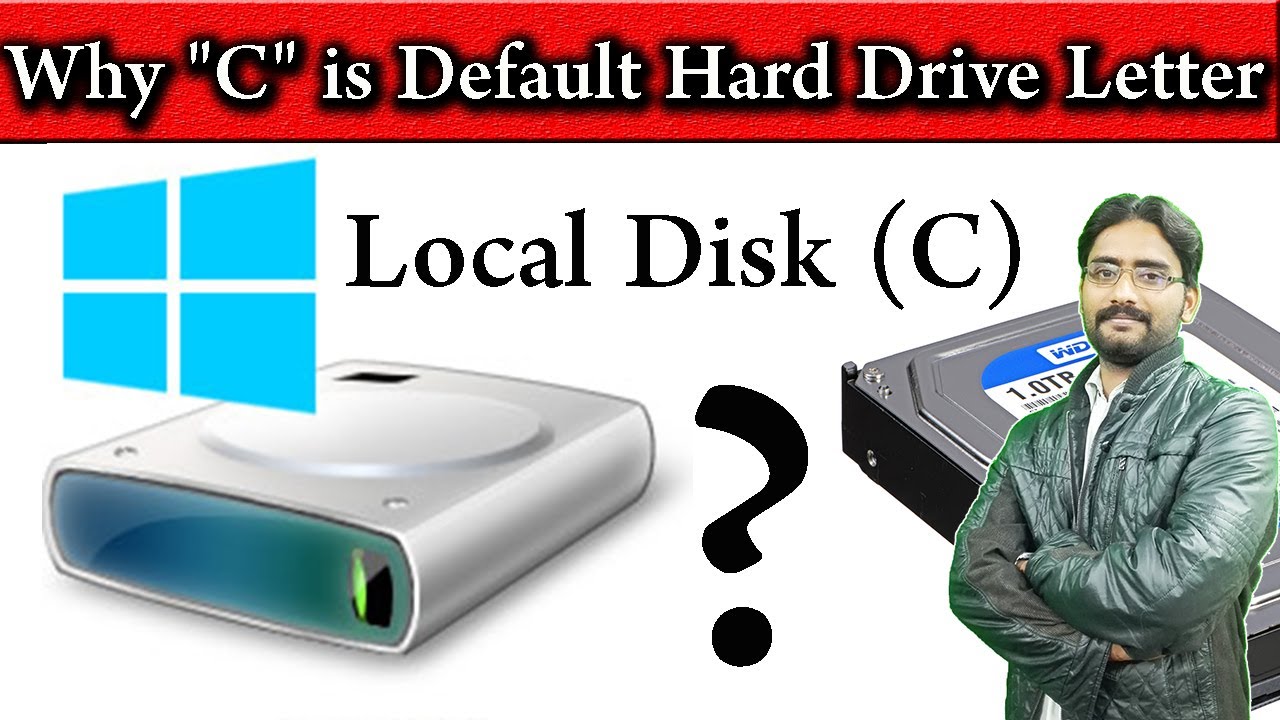 Why "C" Is The Default Hard Drive Letter | Why Are The "A" & "B" Drives ...