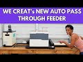 Go Bigger withThe Brand New Auto Pass Through Feeder! New From We Creat.  Full Set Up