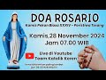 Doa Rosario 28 November 2024 - Kamis Pekan Biasa XXXIV - Peristiwa Terang