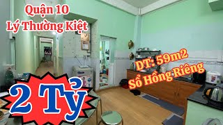 2 Tỷ | Bán Bất Động Sản Đường Lý Thường Kiệt Quận 10 Cần Bán | Sổ Hồng Riêng Chính Chủ