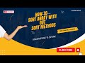 Array Sorting without any sorting methods - javascript