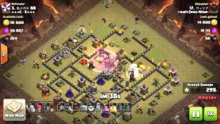 TH9 vs TH9 3Golems,4Earthquakes GowiHog@ヴィリア