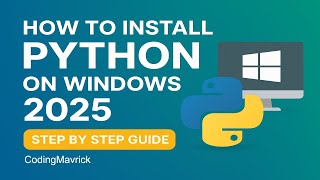 How to Install Python on windows 2025 | Urdu/Hindi | پائتھون کی انسٹالیشن