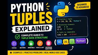 Python Tuples Explained: Complete Guide to Tuple Data Structure with Examples & Interview Questions