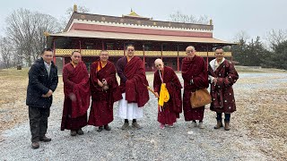 His Eminence Avikrita Rinpoche Visiting Tsechen Kunchab Ling