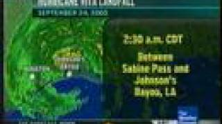 TWC Hurricane Rita coverage 2005: Clip 8