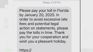 SunPass text scam once again making the rounds in Florida