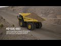 The highly productive Komatsu HD1500 8E0 mechanical haul truck