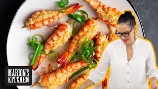 Steamed Garlic Shrimp Chinese Restaurant Style - Marion's Kitchen