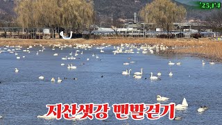 구미시 지산샛강 맨발걷기 - 지아강